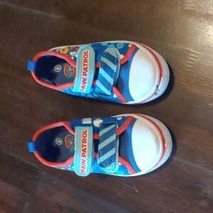 Paw Patrol Velcro Shoes size 6